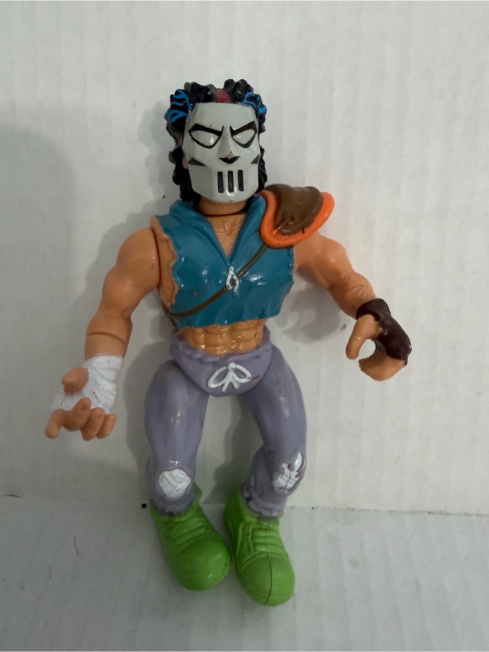 Vintage Playmates Toys Teenage Mutant Ninja Turtles Casey Jones Action Figure